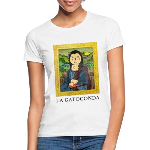 La GatoConda | Humor Gatos | Risas Miau - Camiseta mujer