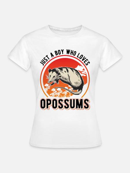 Opossum Junge Possum Beutelratte - Frauen T-Shirt - Weiß