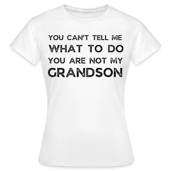 funny grandad. - Women's T-Shirt - white - Front - AI Model Female 172 dark (172cm)