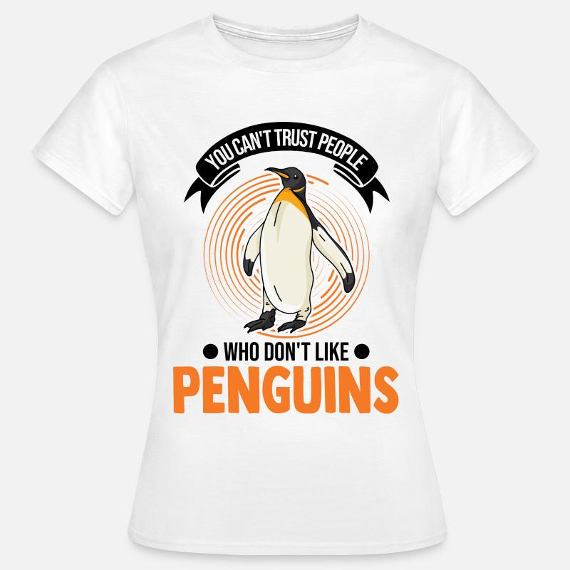 Penguin Gift Penguin - Women's T-Shirt - white