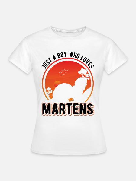 Marder Junge Nerz Dachs Baummarder - Frauen T-Shirt - Weiß