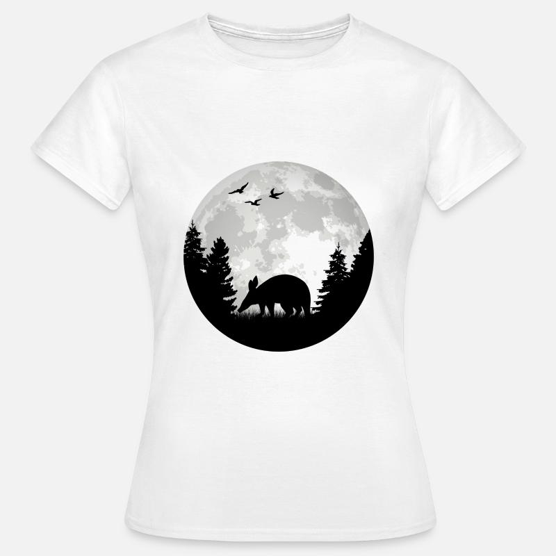 Aardvark Moon - Women's T-Shirt - white