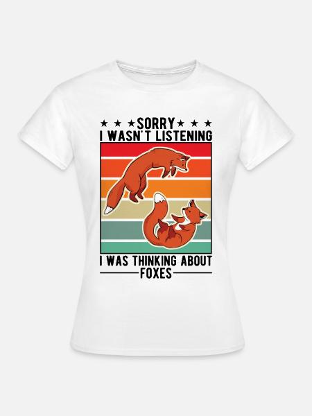 Fuchs Geschenk Rotfuchs - Frauen T-Shirt - Weiß