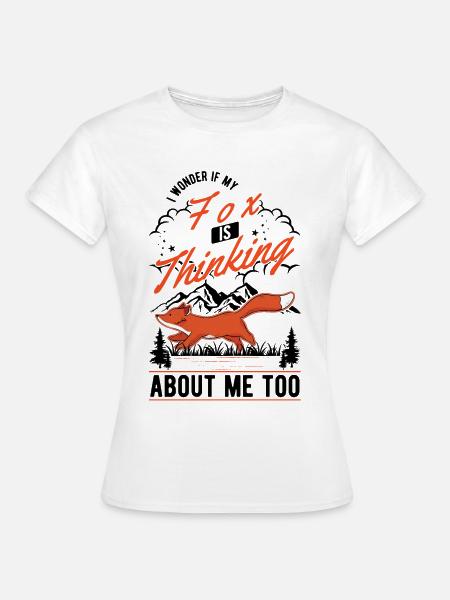 Fuchs Geschenk Rotfuchs - Frauen T-Shirt - Weiß