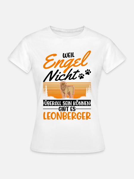 Leonberger Engel - Frauen T-Shirt - Weiß