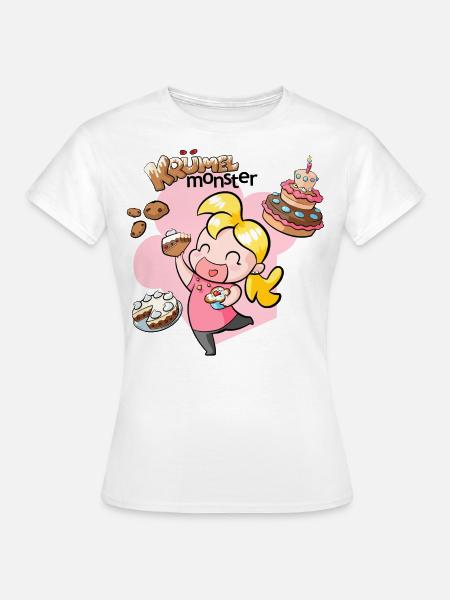 Kruemelmonster - Frauen T-Shirt - Weiß