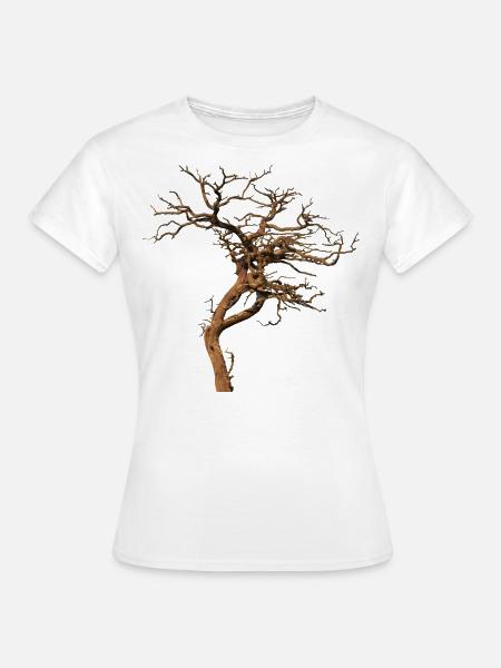 Alter Baum - Frauen T-Shirt - Weiß