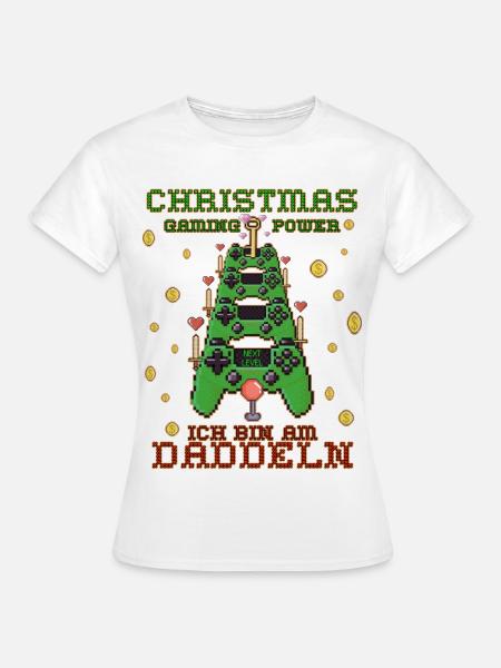 Gamer - Frauen T-Shirt - Weiß