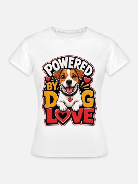 Jack Russell Terrier - Frauen T-Shirt - Weiß