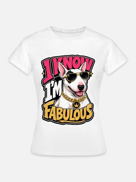 Bullterrier - Frauen T-Shirt - Weiß
