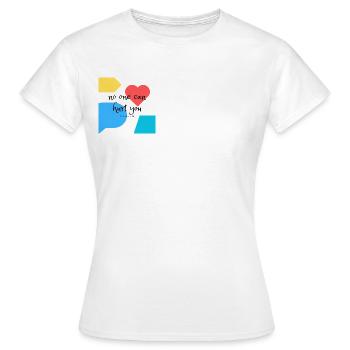 no one can hurt you - T-shirt Femme - blanc - Devant - AI Model Female 172 dark (172cm)