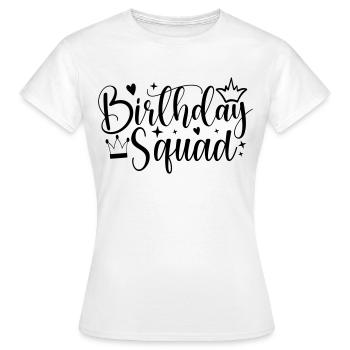 Birthday Queen 2 Happy Birthday - Women's T-Shirt - white - Front - AI Model Female 172 dark (172cm)