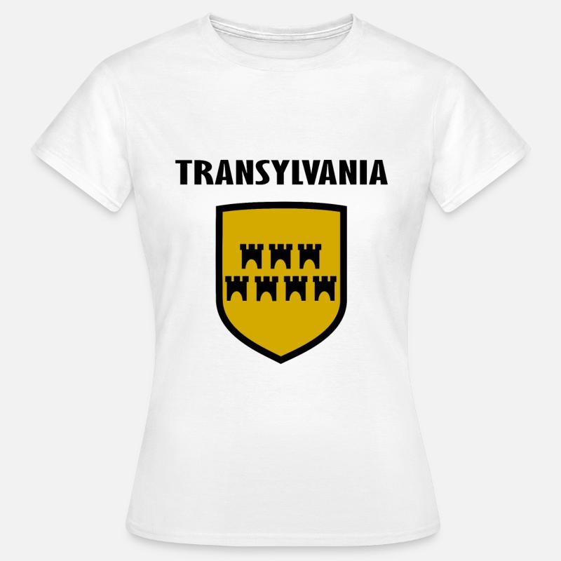 Transilvania - Maglietta da donna - bianco