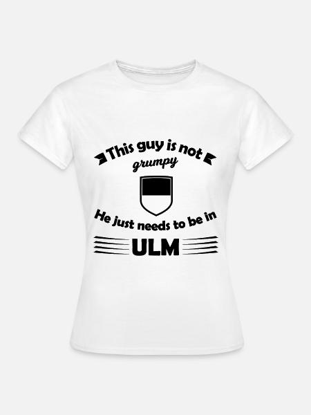 Zuhause in Ulm - Frauen T-Shirt - Weiß