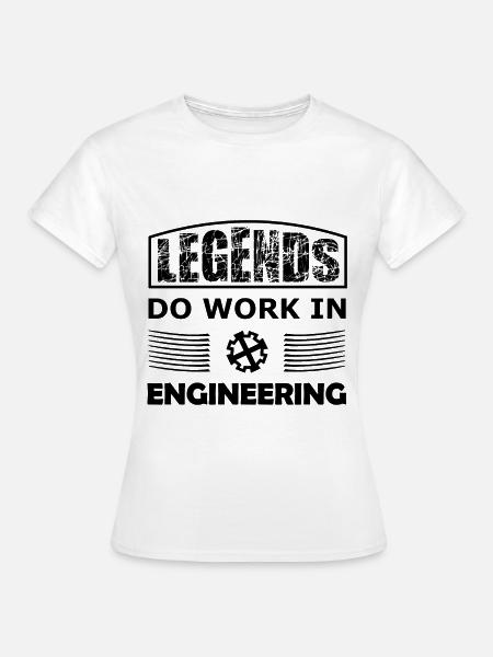 Die Engineering Profis - Frauen T-Shirt - Weiß
