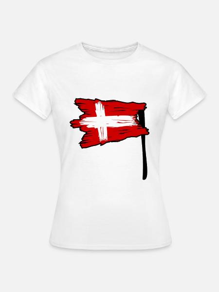 Die Dänen - Frauen T-Shirt - Weiß