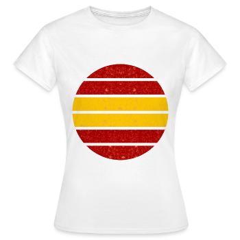 Les Espagnols - T-shirt Femme - blanc - Devant - AI Model Female 172 dark (172cm)