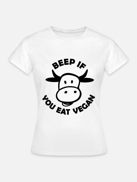Die veganen Feinschmecker - Frauen T-Shirt - Weiß