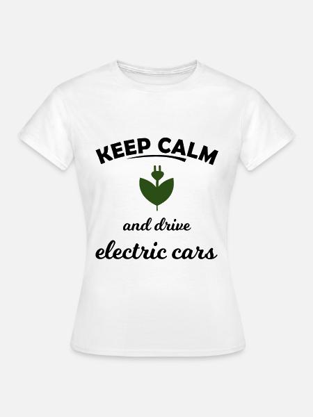 Die elektrischen Autos - Frauen T-Shirt - Weiß