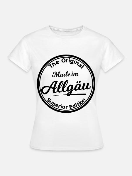 Die Edition Allgäu - Frauen T-Shirt - Weiß