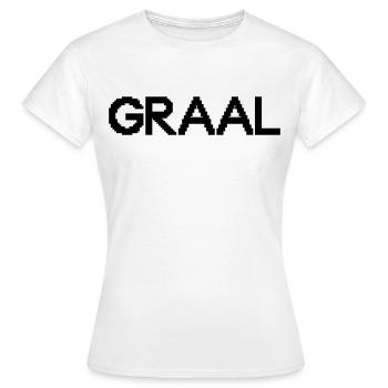 GRAAL - T-shirt Femme - blanc - Devant - AI Model Female 172 dark (172cm)