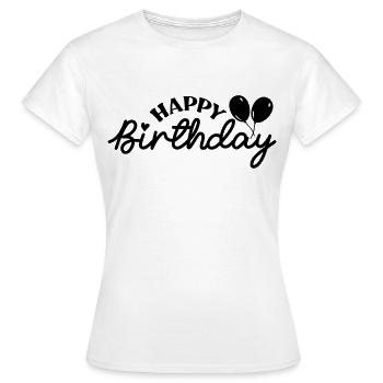 Birthday Queen 14 Happy Birthday - Women's T-Shirt - white - Front - AI Model Female 172 dark (172cm)
