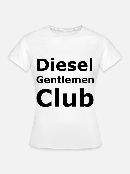 Die Diesel Fahrer - Frauen T-Shirt - Weiß