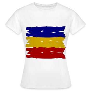 The Romanians - Women's T-Shirt - white - Front - AI Model Female 172 dark (172cm)