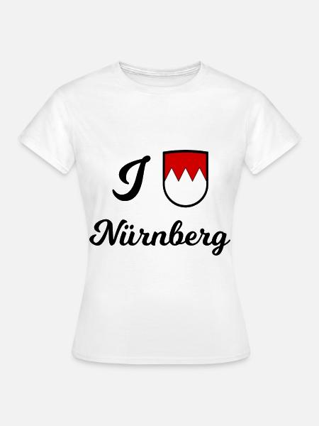 Die Nürnberger - Frauen T-Shirt - Weiß