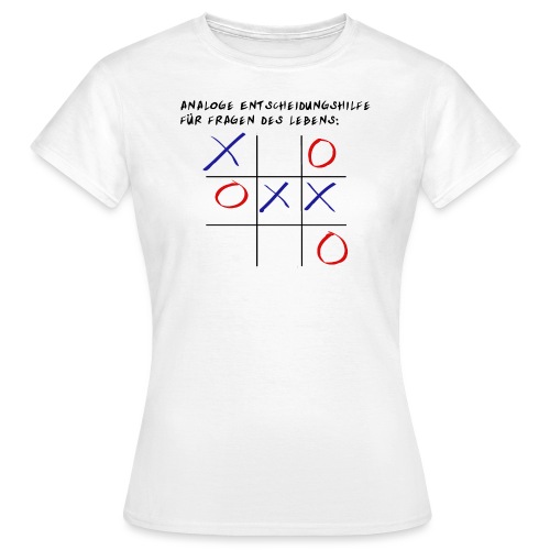 Tic-Tac-Toe - Frauen T-Shirt