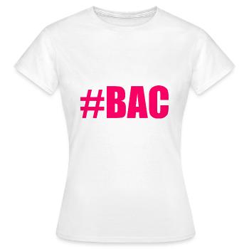 FERRY. BACCALAUREAT. PATENT. DNB. EXAMINATION. WELL DONE - Women's T-Shirt - white - Front - AI Model Female 172 dark (172cm)