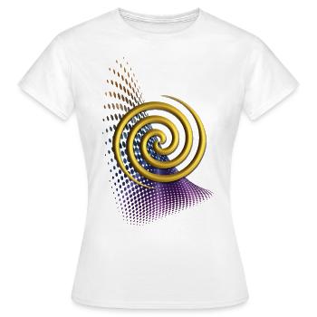 HYPNOSE - Frauen T-Shirt - Weiß - Vorne - AI Model Female 172 dark (172cm)