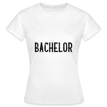 célibataire - T-shirt Femme - blanc - Devant - AI Model Female 172 dark (172cm)