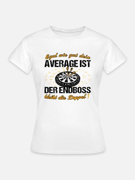 Dart Darts - Frauen T-Shirt - Weiß