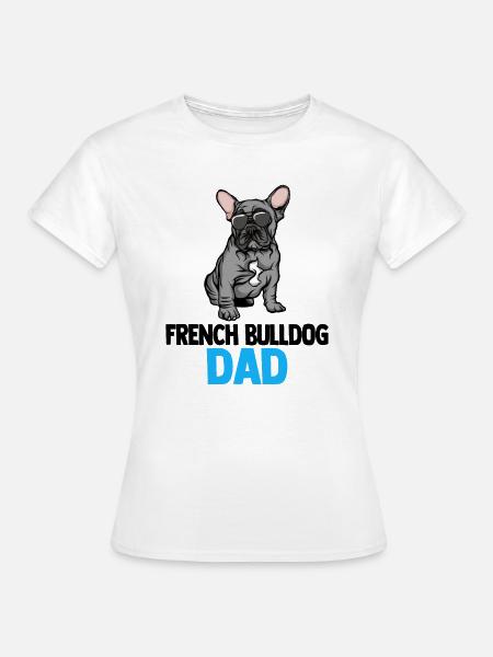 French Bulldog - Frauen T-Shirt - Weiß