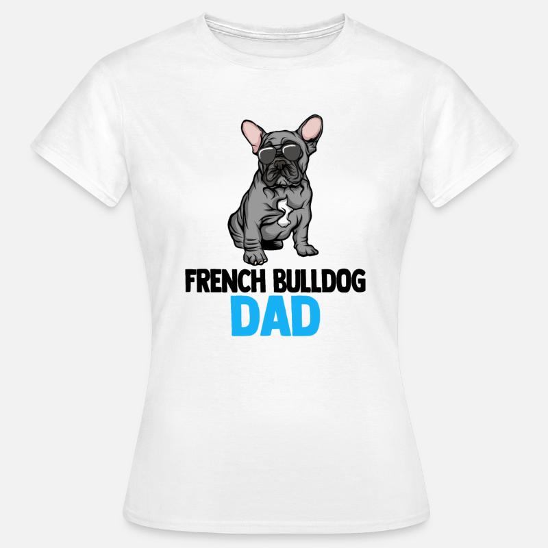 Bulldog francese - Maglietta da donna - bianco