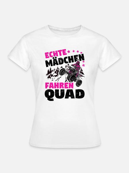 Quad - Frauen T-Shirt - Weiß