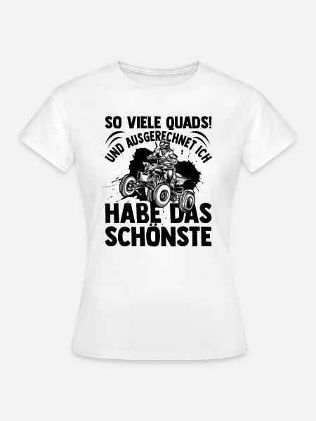 Quad - Frauen T-Shirt - Weiß