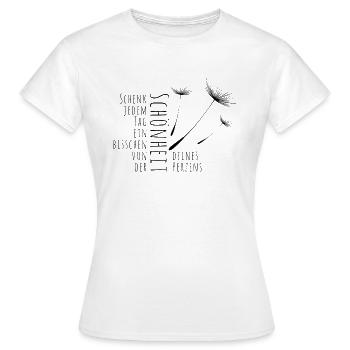 Schönheit - Frauen T-Shirt - Weiß - Vorne - AI Model Female 172 dark (172cm)