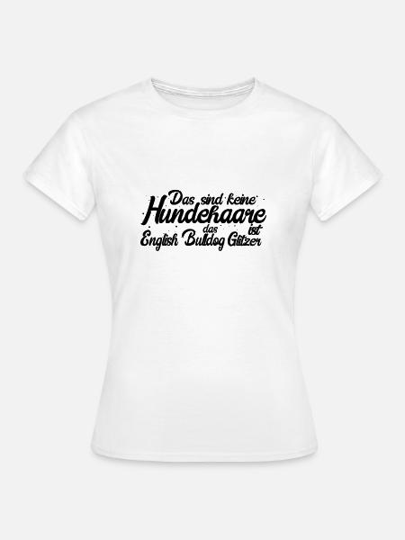 English Bulldog - Frauen T-Shirt - Weiß