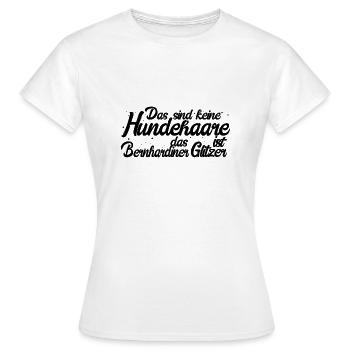 Bernhardiner - Frauen T-Shirt - Weiß - Vorne - AI Model Female 172 dark (172cm)