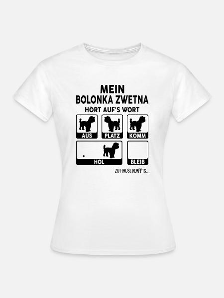 Bolonka Zwetna - Frauen T-Shirt - Weiß