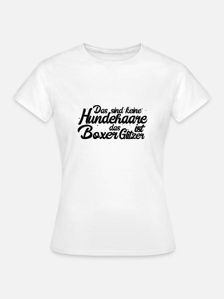 Deutscher Boxer - Frauen T-Shirt - Weiß