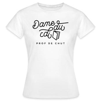 Lady of the CDI - Women's T-Shirt - white - Front - AI Model Female 172 dark (172cm)