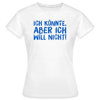ich habe die Wahl - Frauen T-Shirt - Weiß - Vorne - AI Model Female 172 dark (172cm)
