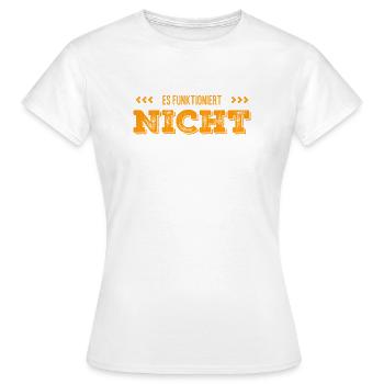 das ist nicht der richtige Weg - Frauen T-Shirt - Weiß - Vorne - AI Model Female 172 dark (172cm)