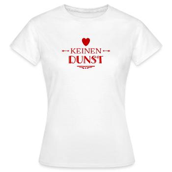 ich habe keinen richtigen Plan - Frauen T-Shirt - Weiß - Vorne - AI Model Female 172 dark (172cm)