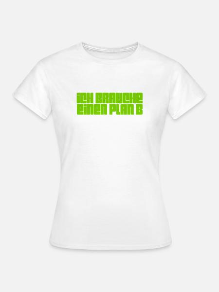 neuer Plan - Frauen T-Shirt - Weiß