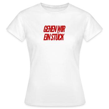 Lust zu laufen? - Frauen T-Shirt - Weiß - Vorne - AI Model Female 172 dark (172cm)