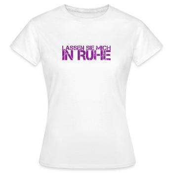 sie nerven - Frauen T-Shirt - Weiß - Vorne - AI Model Female 172 dark (172cm)